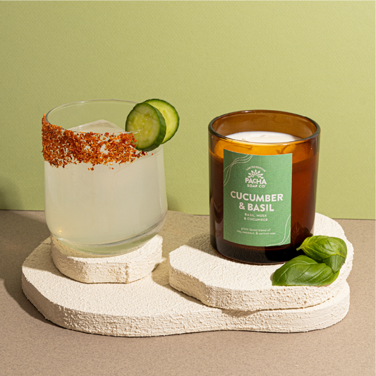 Cucumber & Basil Candle