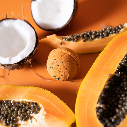 Coconut Papaya Bath Bomb