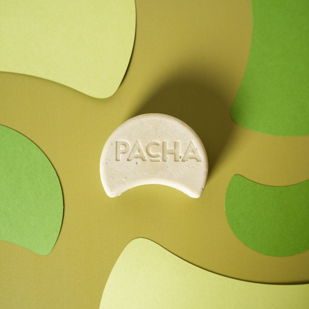 PlasticFree Shave Bar Soothing Raise the Bar Pacha Soap Co.