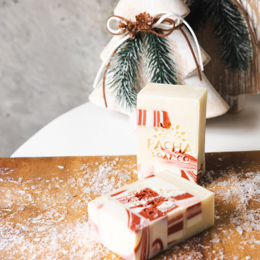Peppermint Twist Holiday Bar Soap