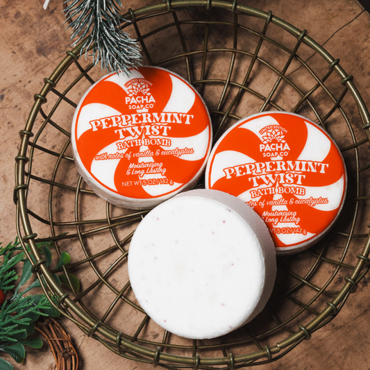 Peppermint Twist Bath Bomb