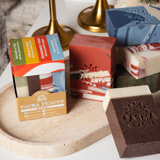 Holiday Pacha Peaces Bar Soap