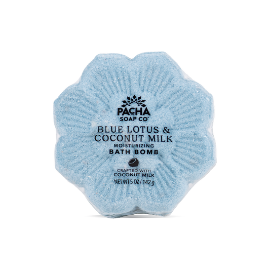 Blue Lotus & Coconut Milk Bath Bomb