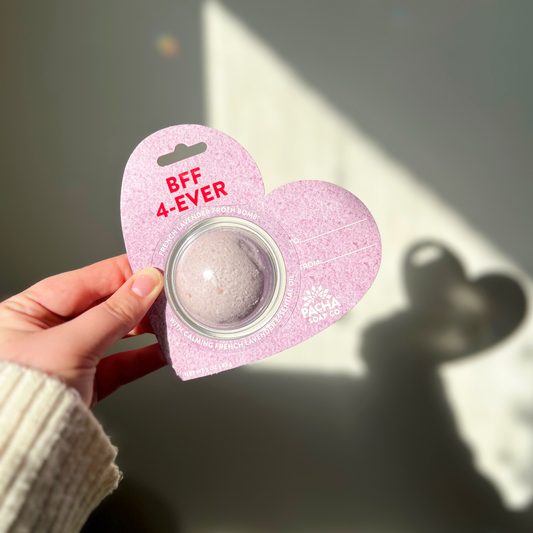BFF 4-EVER Bath Bomb Card