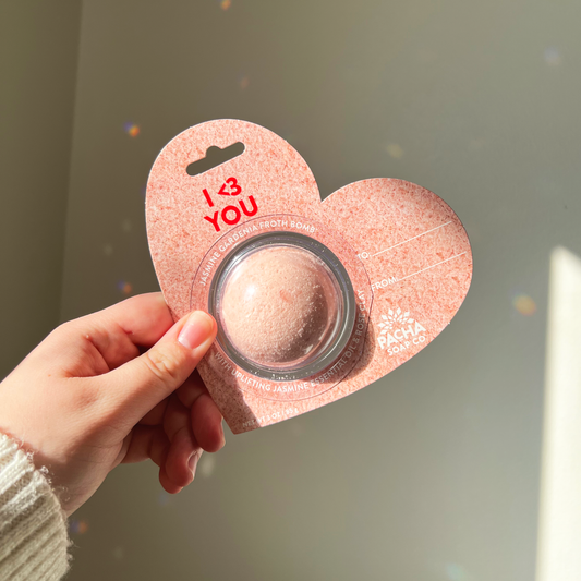 I <3 YOU Bath Bomb Card