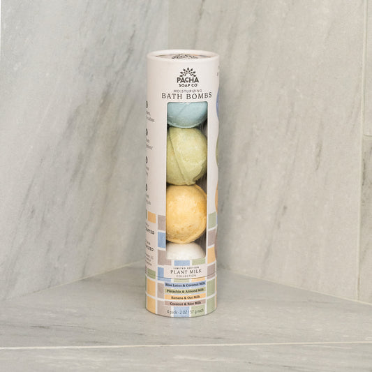 Plant Milk Bath Bomb Set