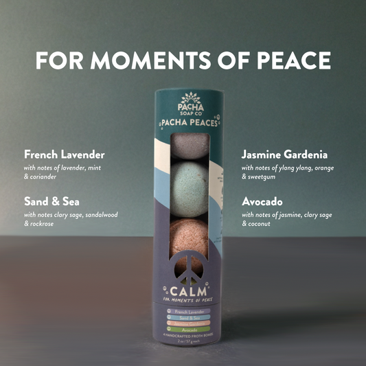 Pacha Peaces Calming Bath Bomb Pack