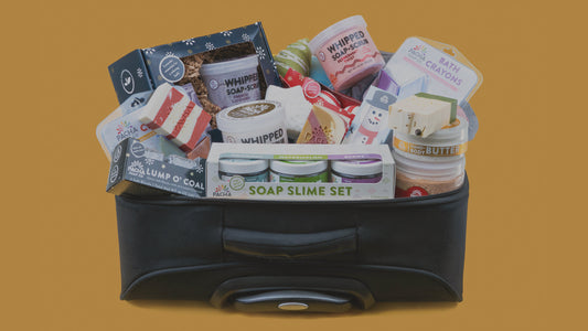 Image of bag full of Pacha Soap Products