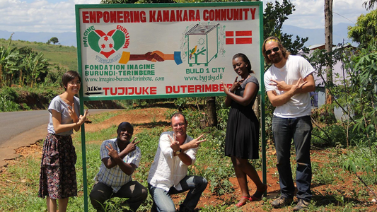 Image of launch of first international Pacha Soap Shop