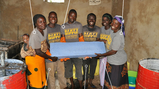 Image of Pacha Soap workers from Burundi