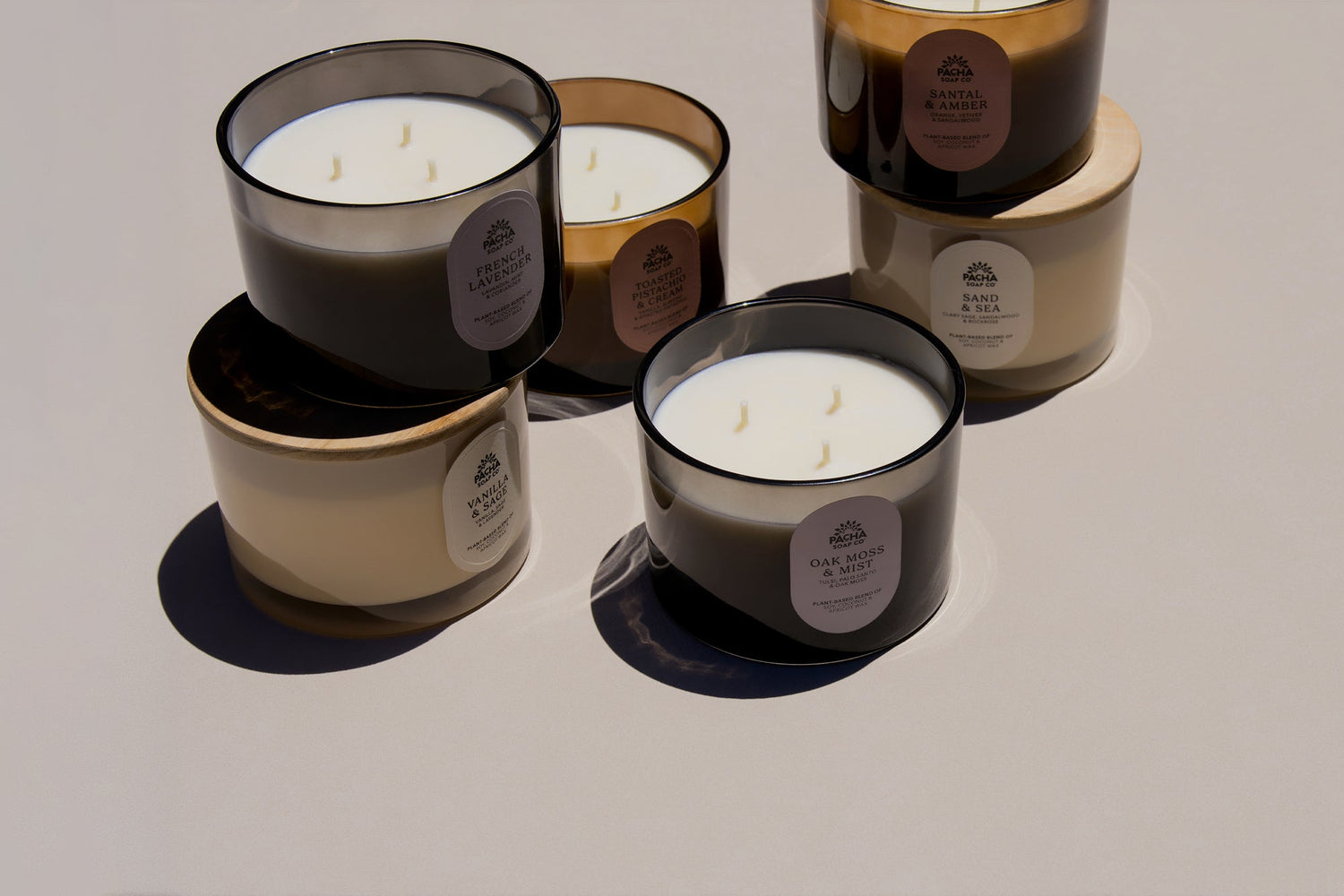 3 Wick Candles