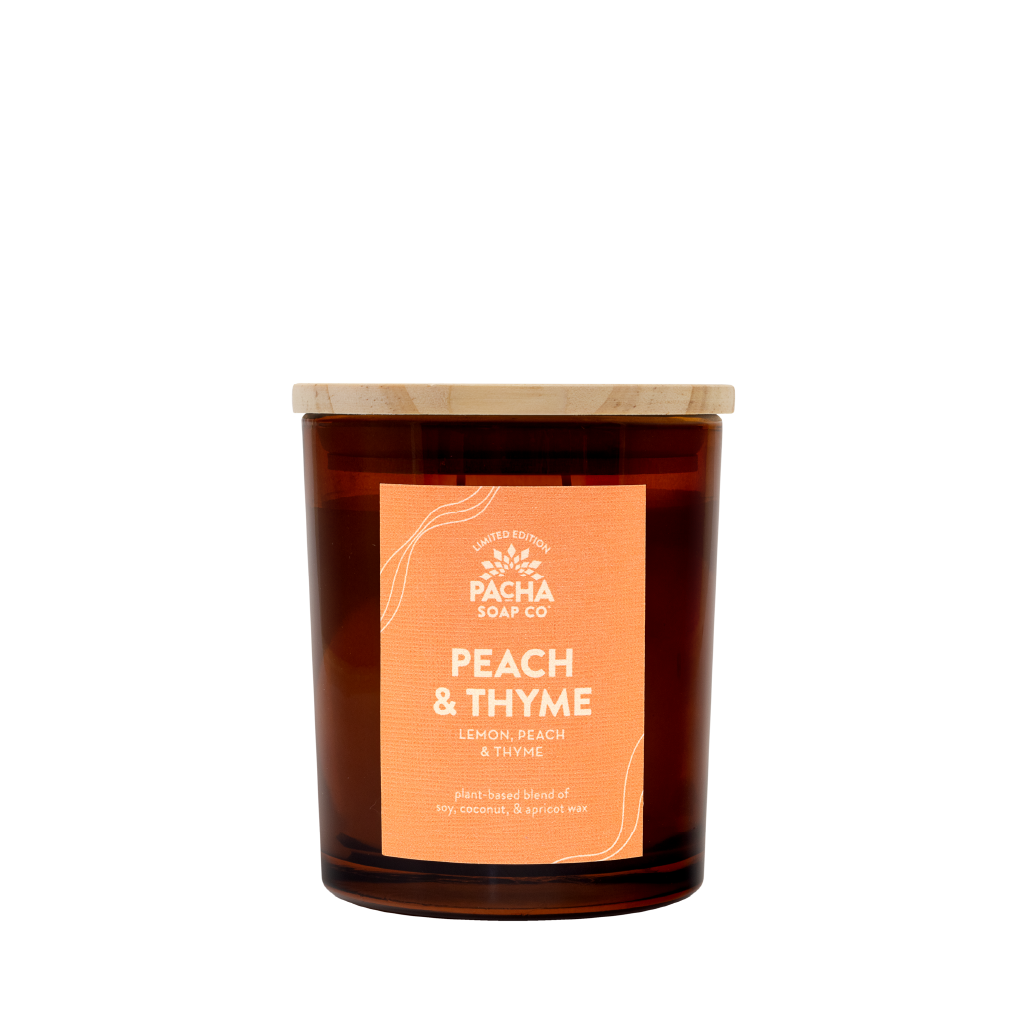 Peach & Thyme Candle