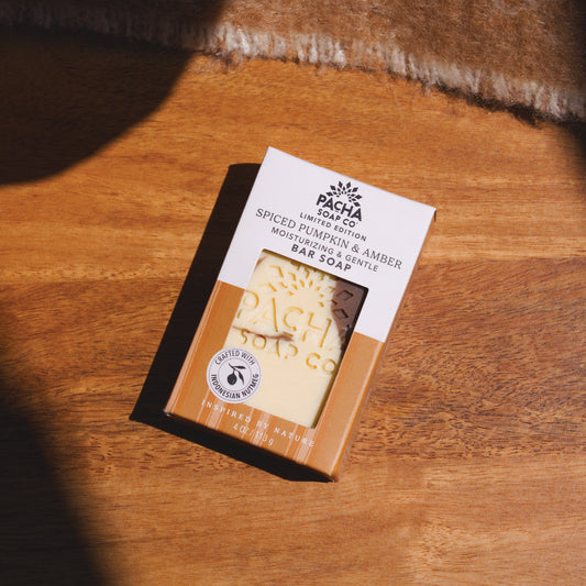 Spiced Pumpkin & Amber Bar Soap