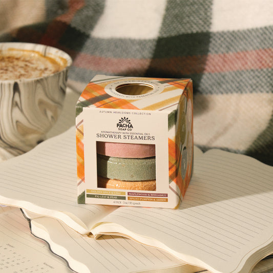 Autumn Heirlooms Collection Shower Steamer Set