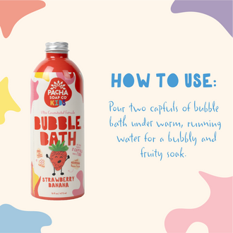 Strawberry Banana Ultra Concentrated Bubble Bath