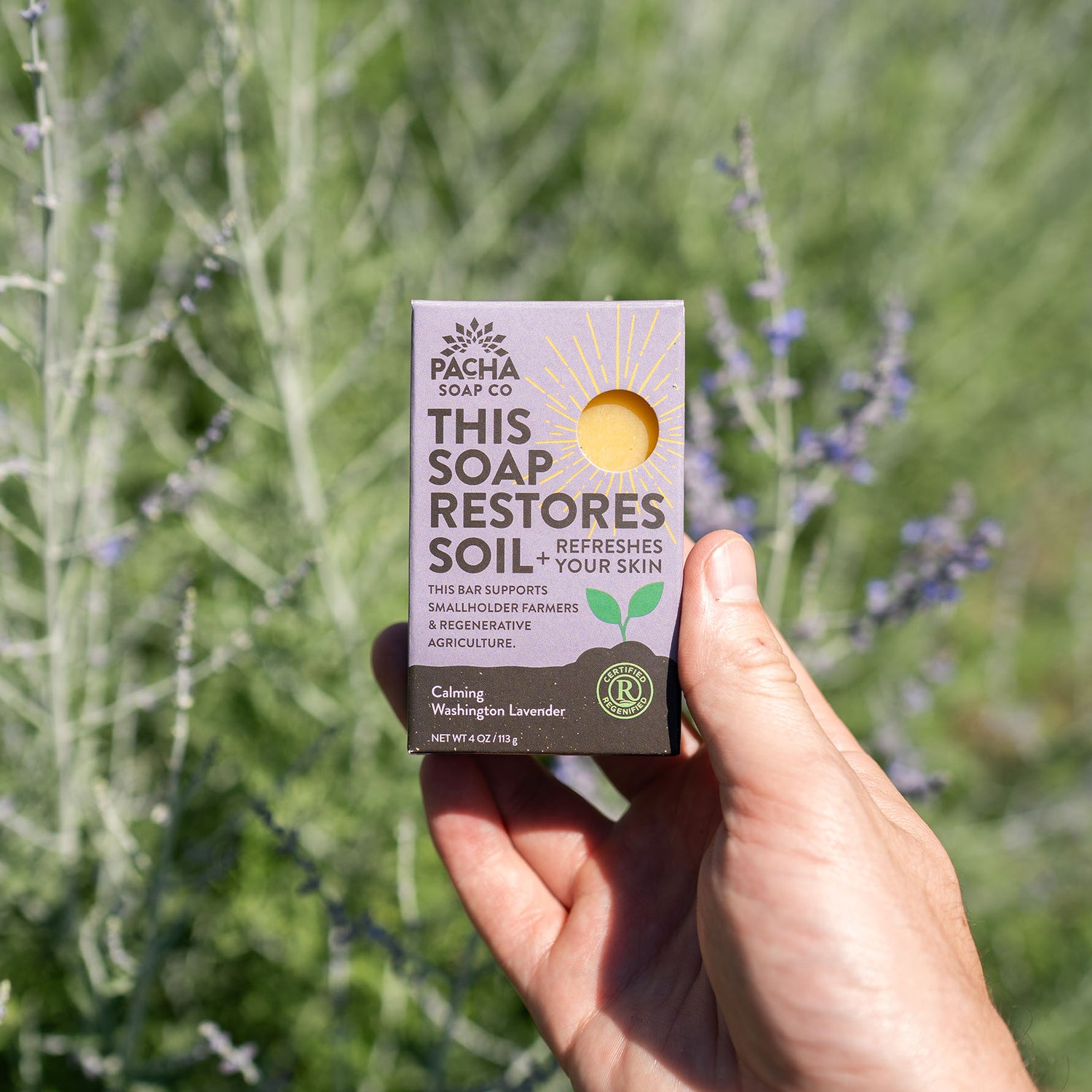 Lavender Regenerative Bar Soap