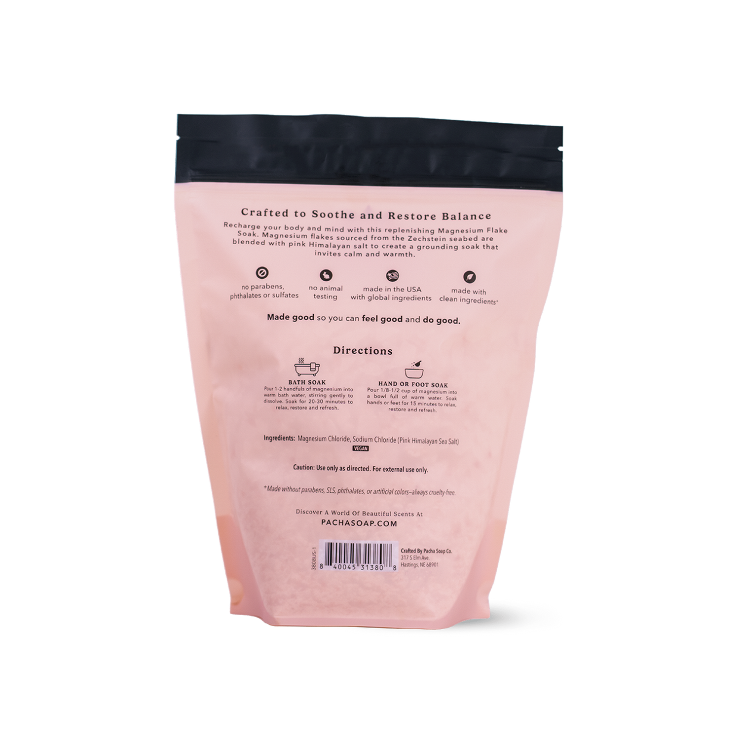Unscented Magnesium Bath Soak