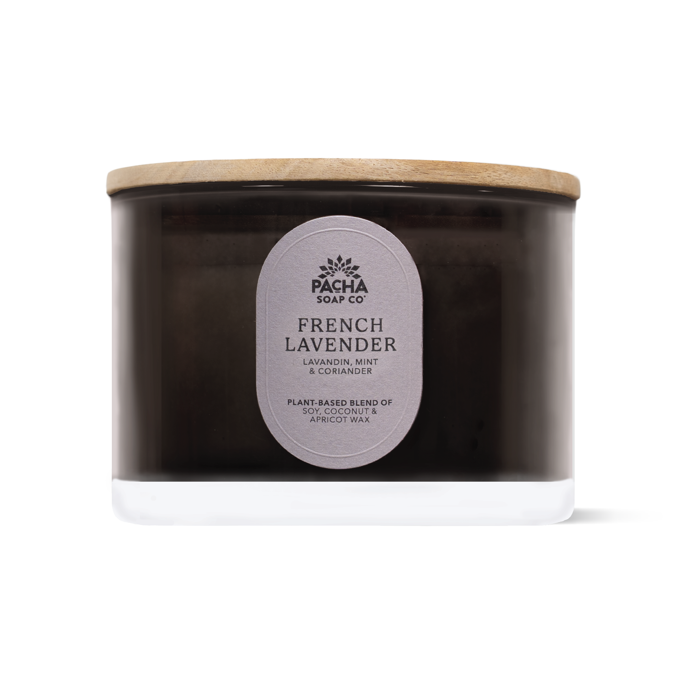 French Lavender Signature Candle, Slate Glass 15 oz
