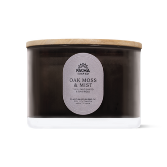 Oak Moss & Mist Signature Candle, Slate Glass 15 oz