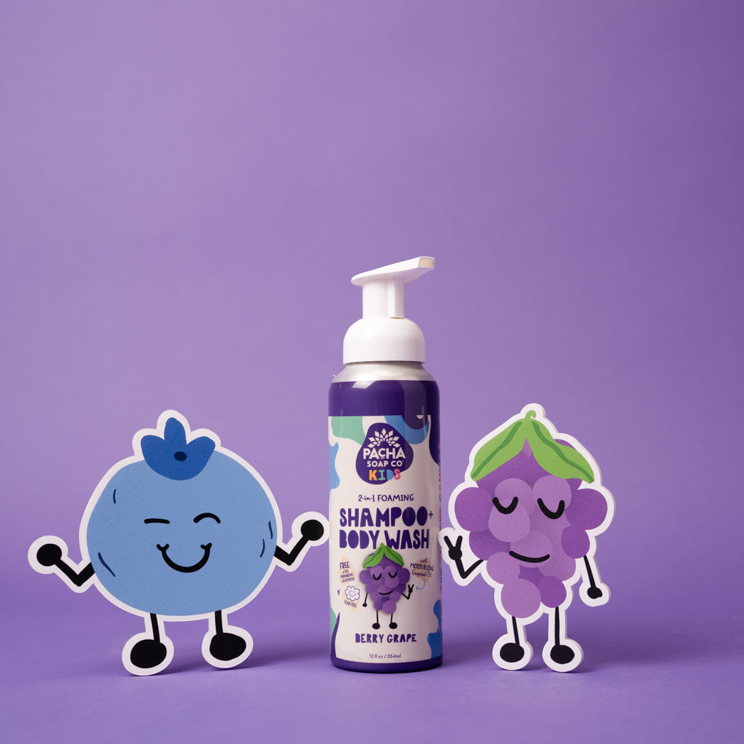 Berry Grape 2-in-1 Foaming Shampoo & Body Wash