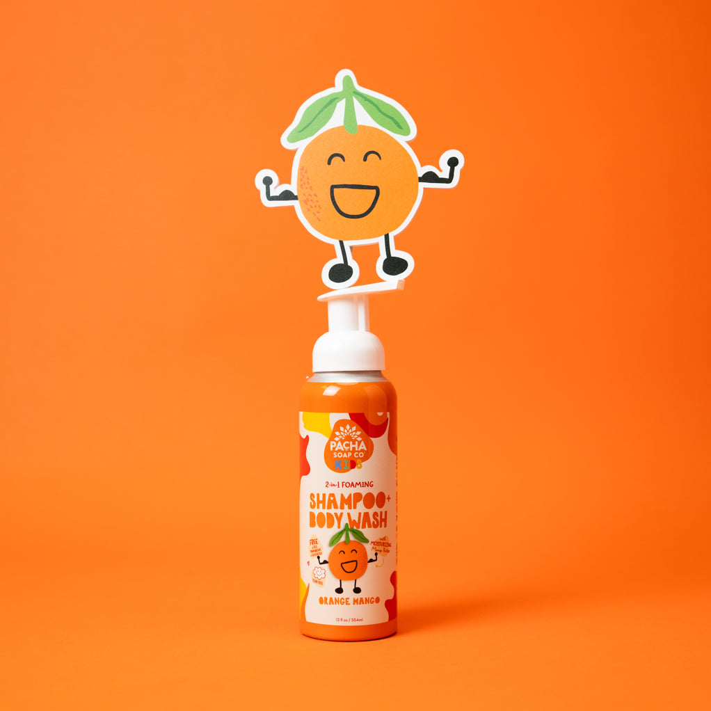 Orange Mango 2-in-1 Foaming Shampoo & Body Wash