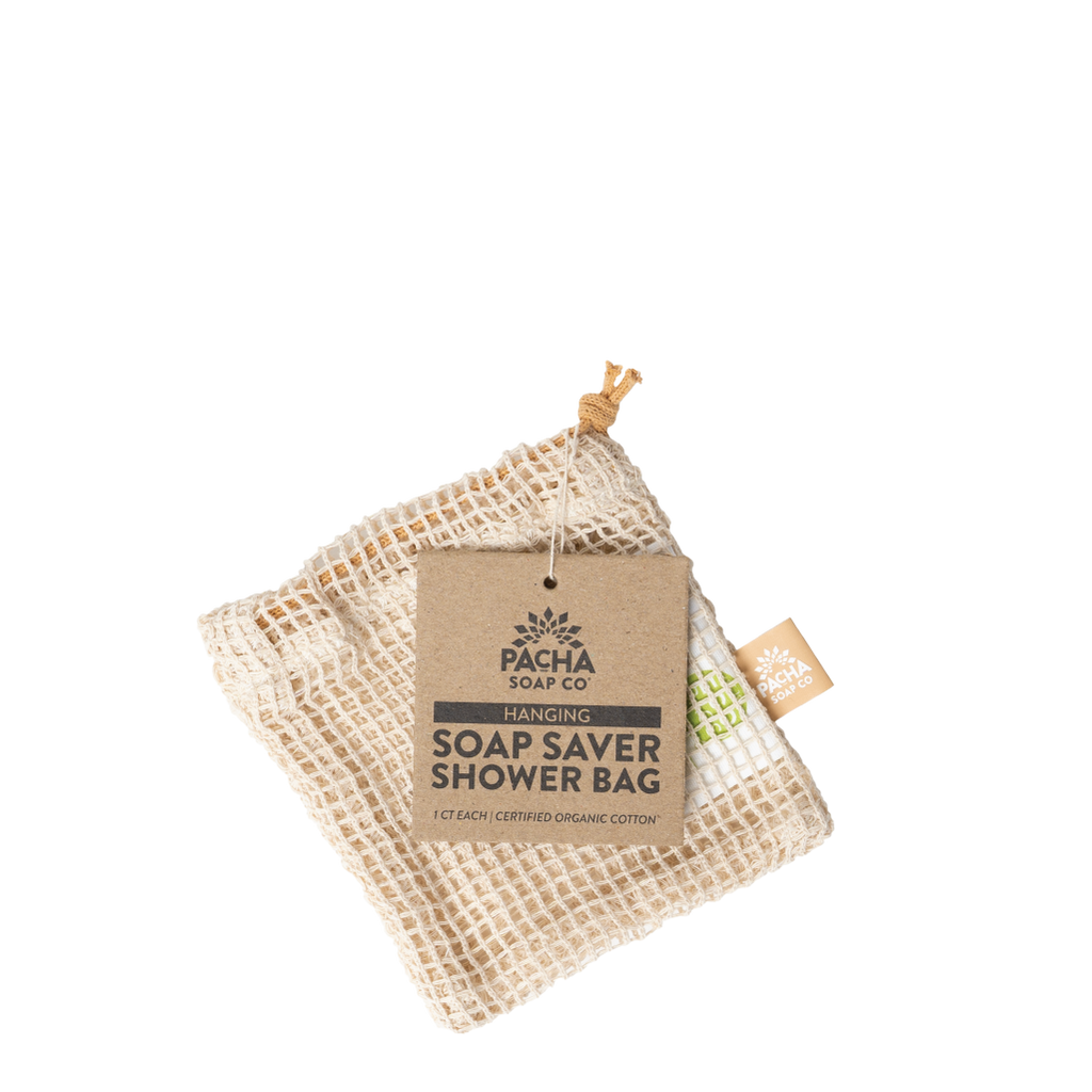 Organic Cotton Soap Saver Bags | Pack of 3