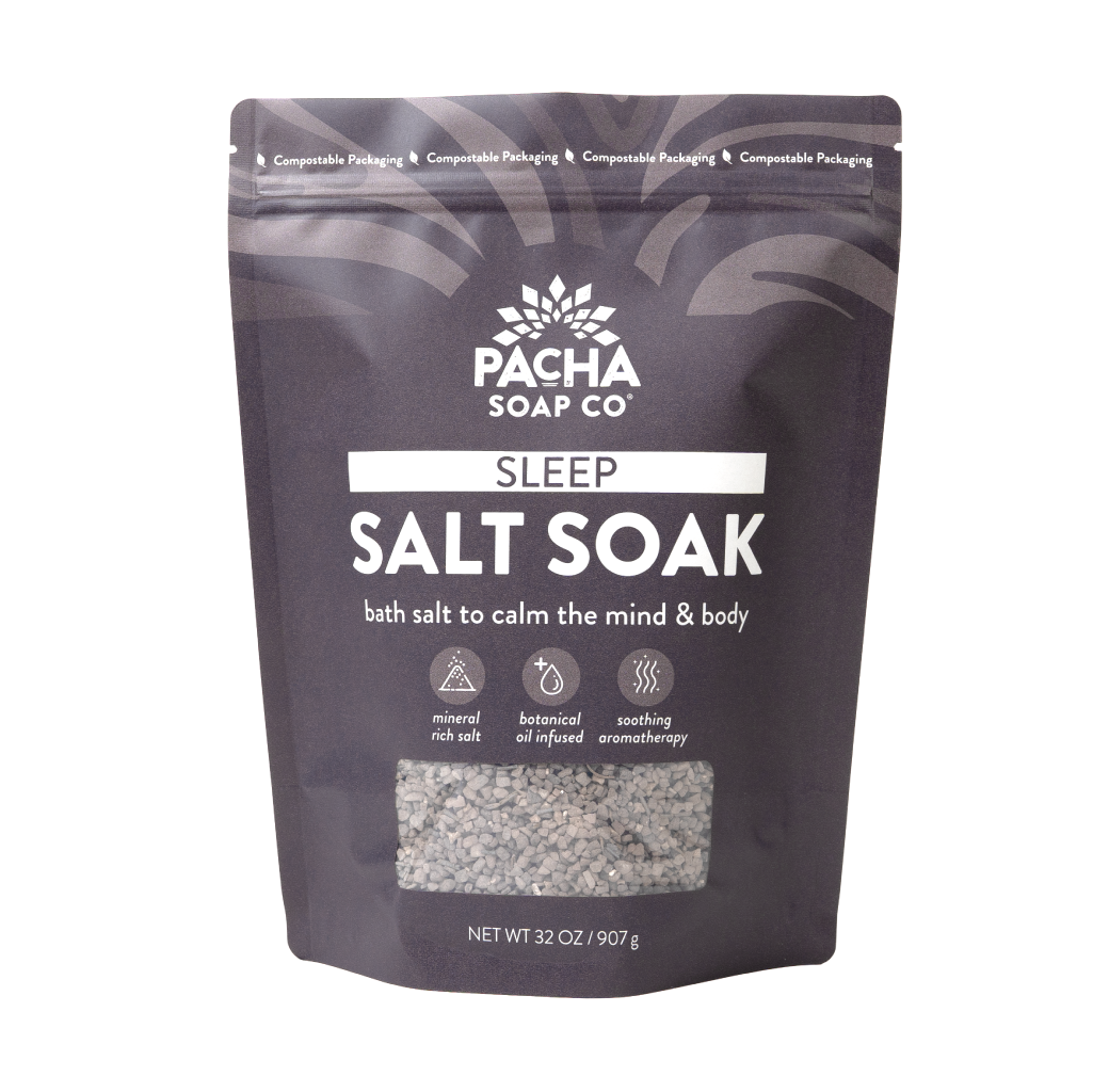 Lavender Bath Salt Bulk Salt Soak Pacha Soap Co.