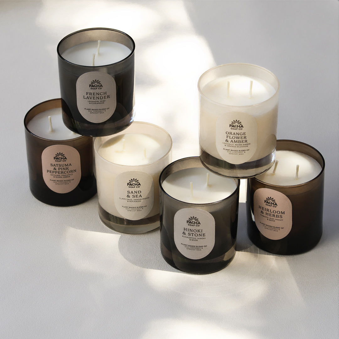 French Lavender Signature Candle, Slate Glass 7.5 oz