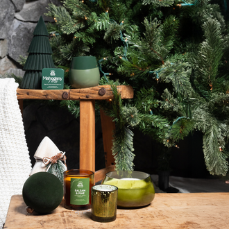 Balsam & Pine Candle, Ceramic 12 oz