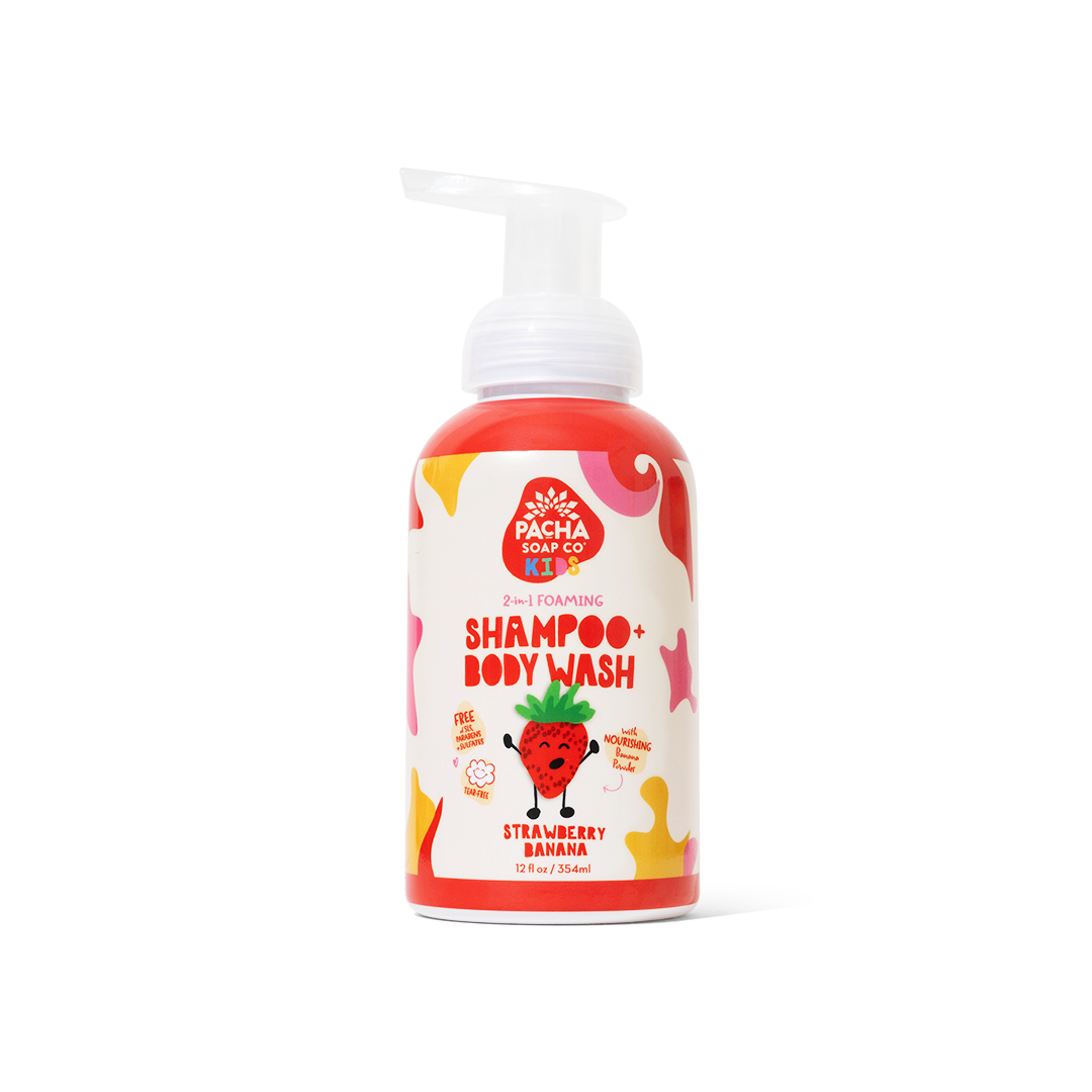Strawberry Banana 2-in-1 Foaming Shampoo & Body Wash