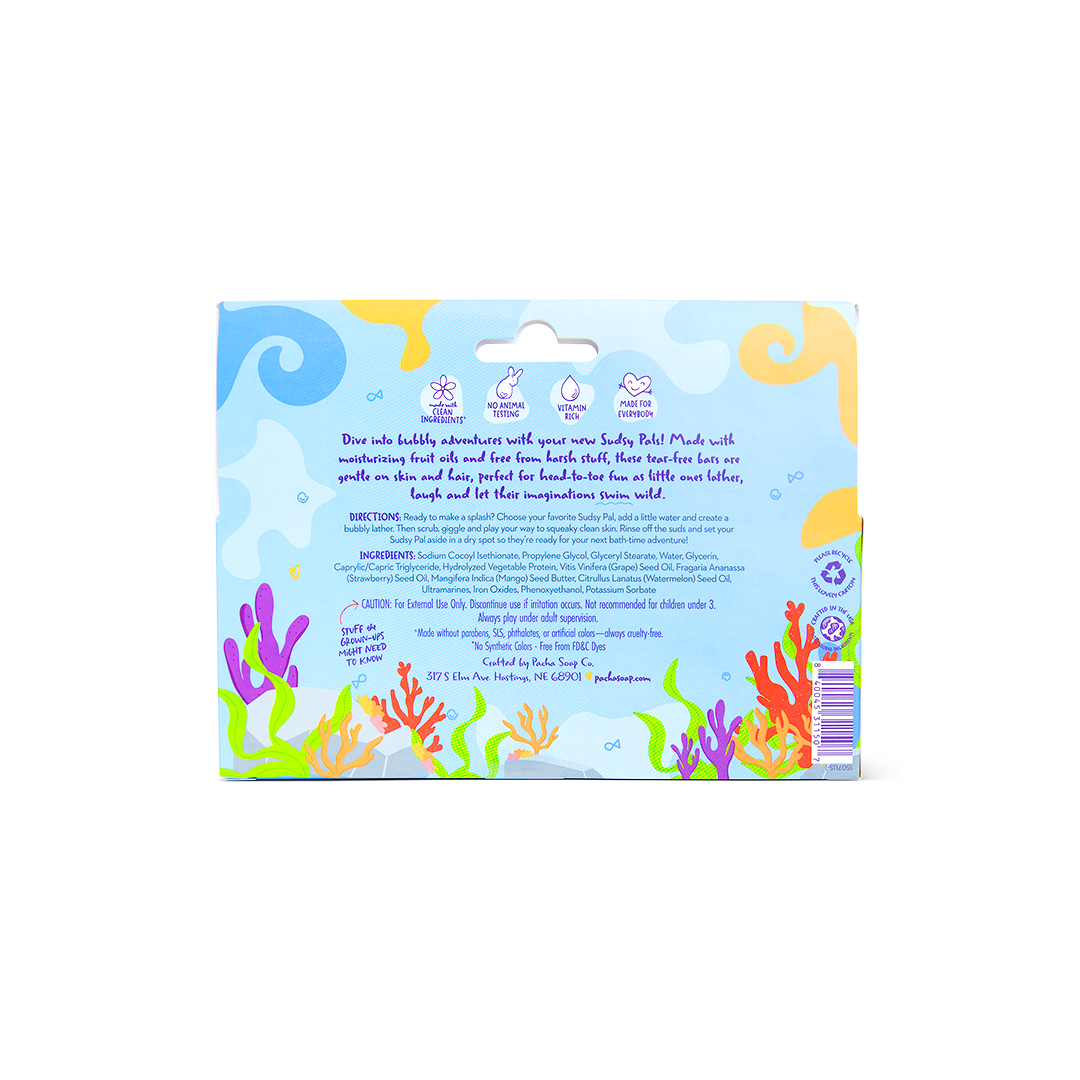 Sudsy Pals Cleansing Bars