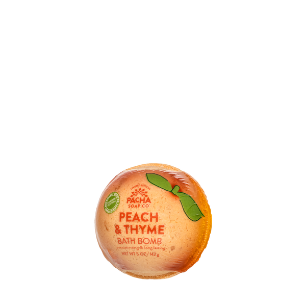 Peach & Thyme Bath Bomb