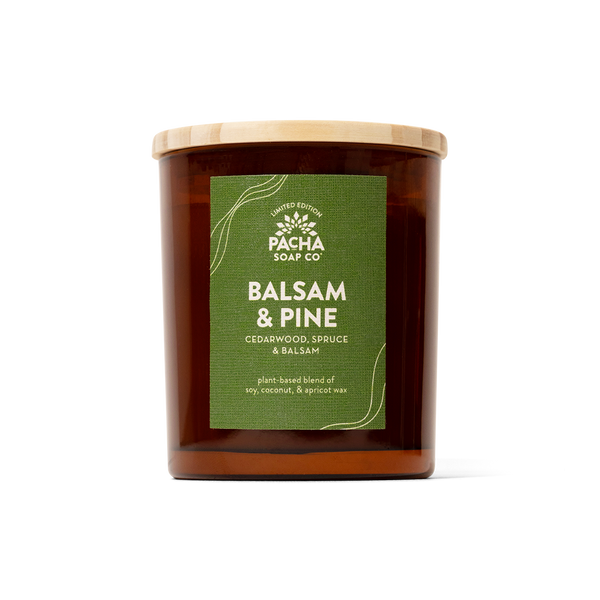 Balsam & Pine Signature Glass Holiday Candle, 7 oz