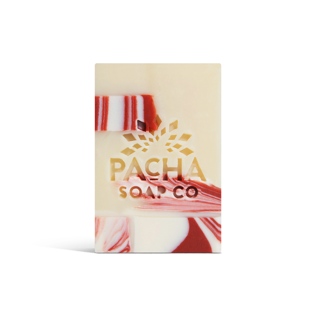 Peppermint Twist Holiday Bar Soap