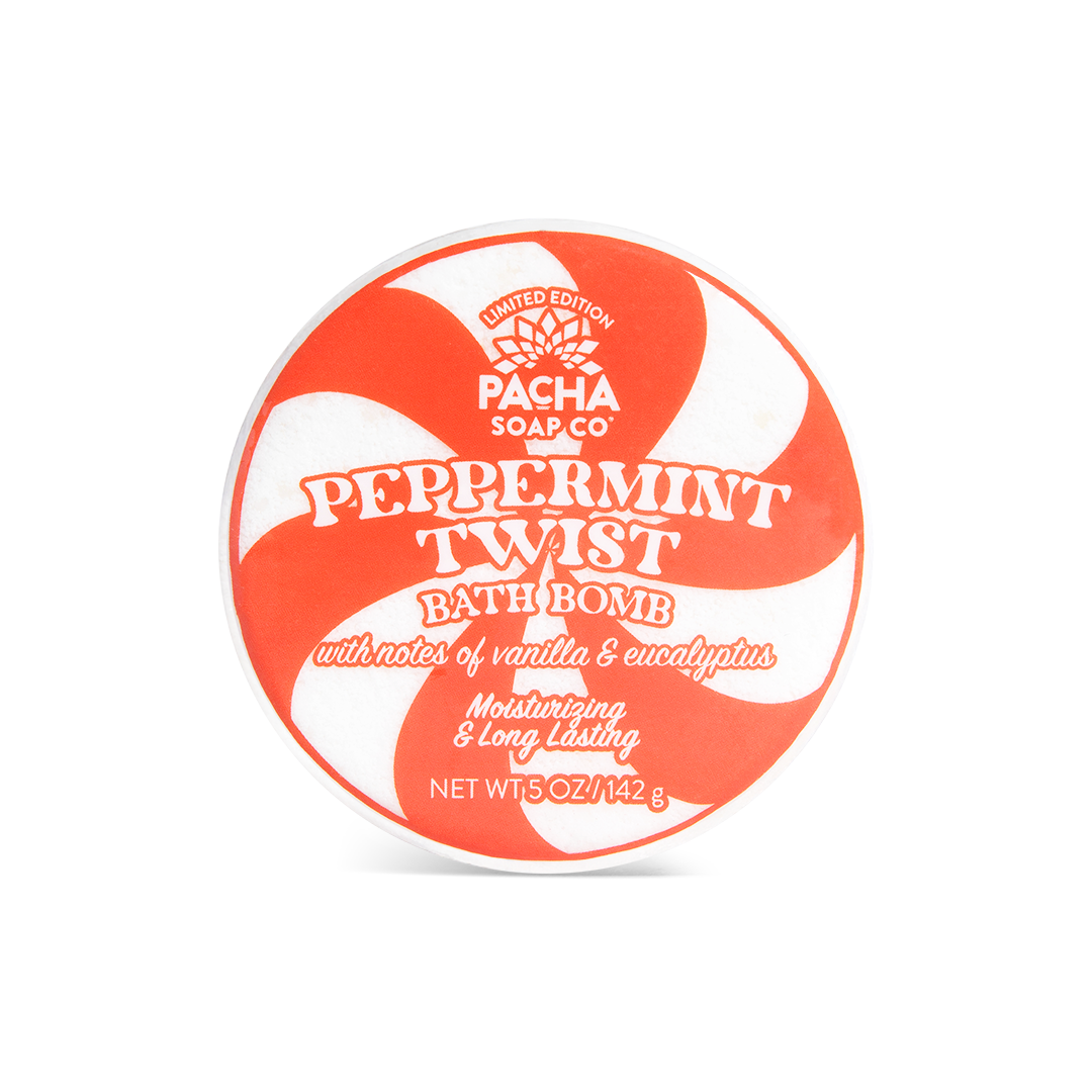 Peppermint Twist Bath Bomb