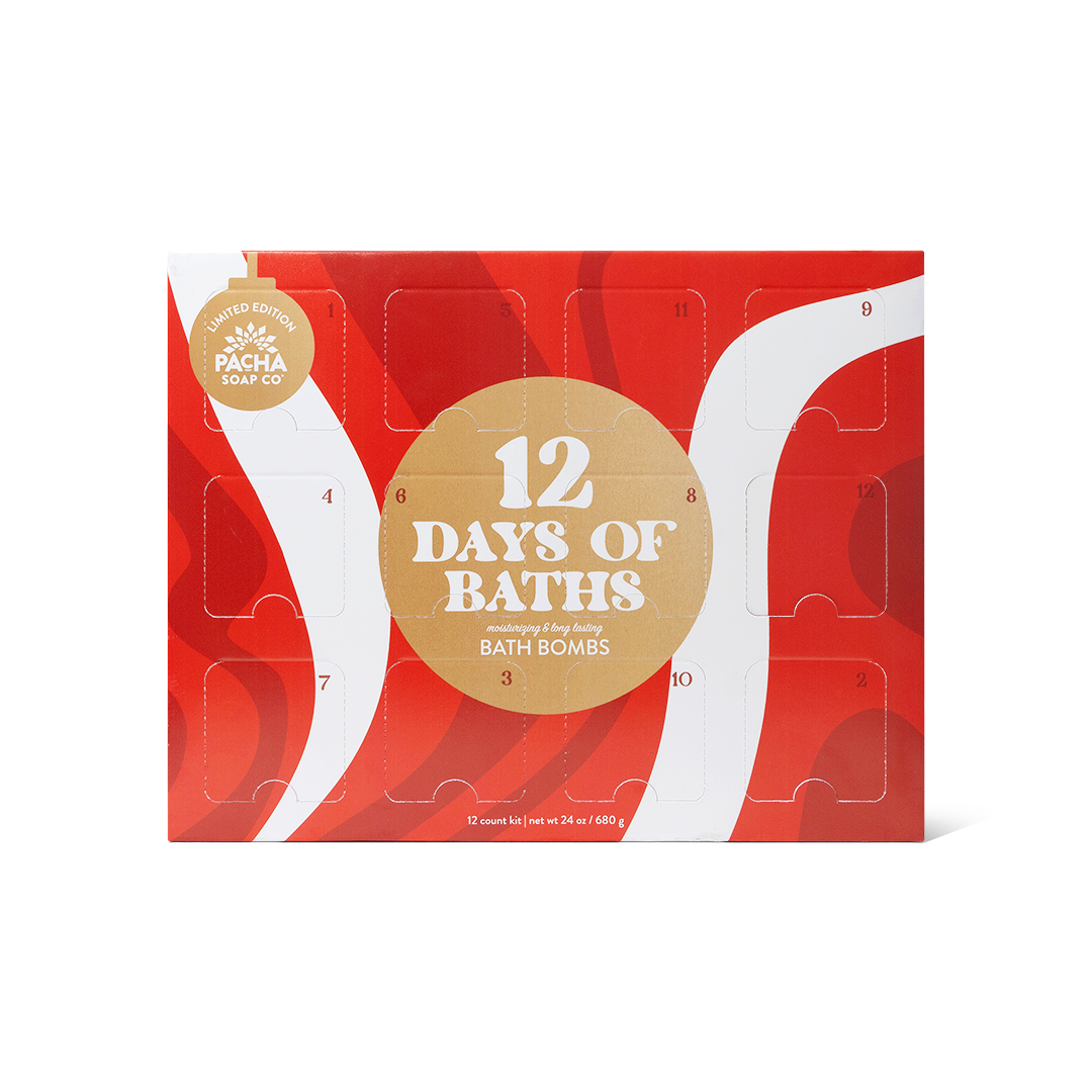 12 Days Of Baths Advent Calendar