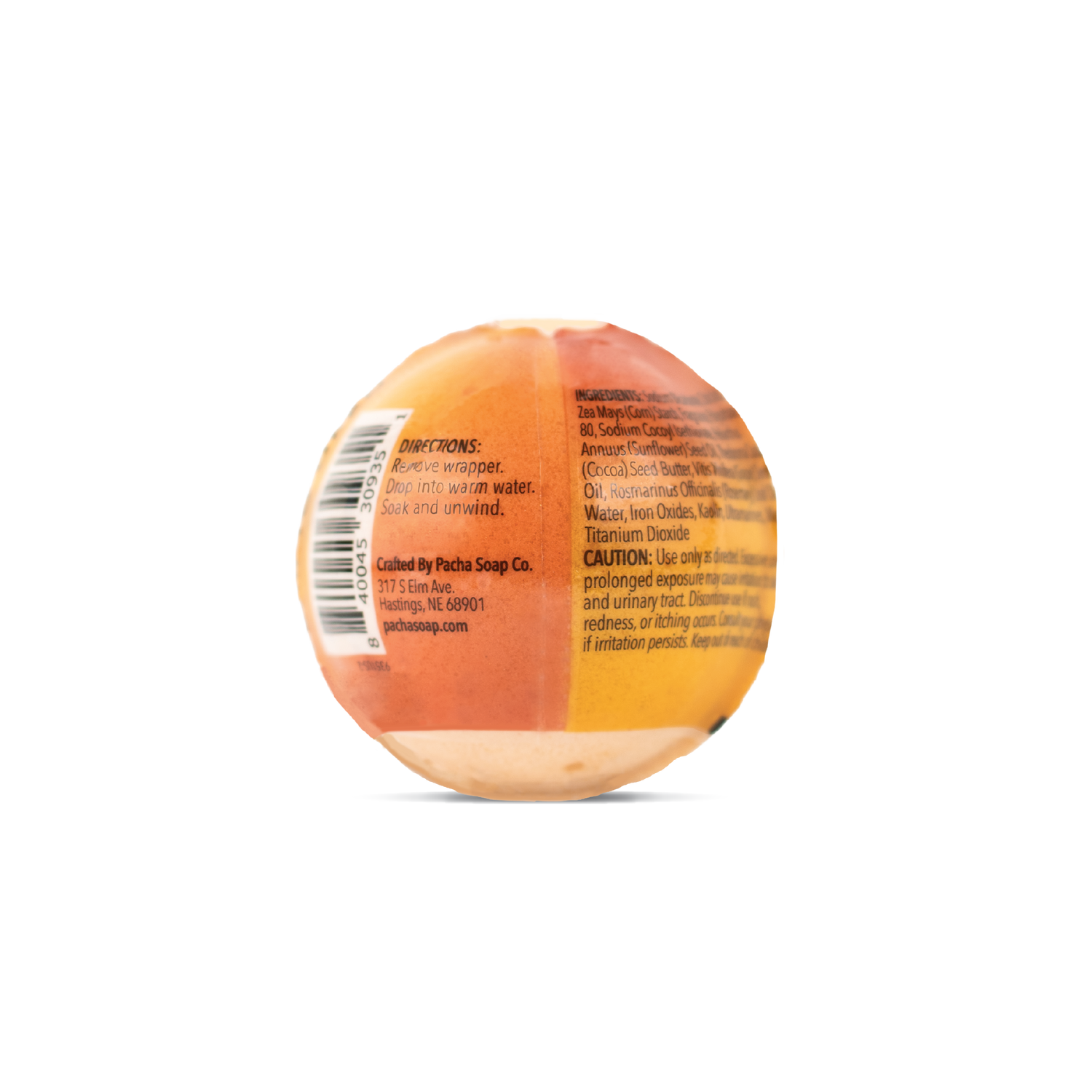 Peach & Thyme Bath Bomb