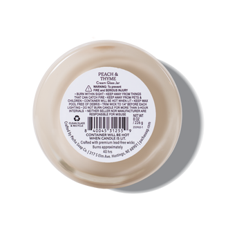 Peach & Thyme Candle