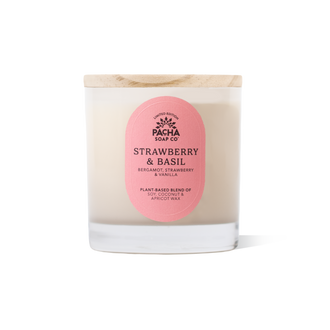 Strawberry & Basil Candle