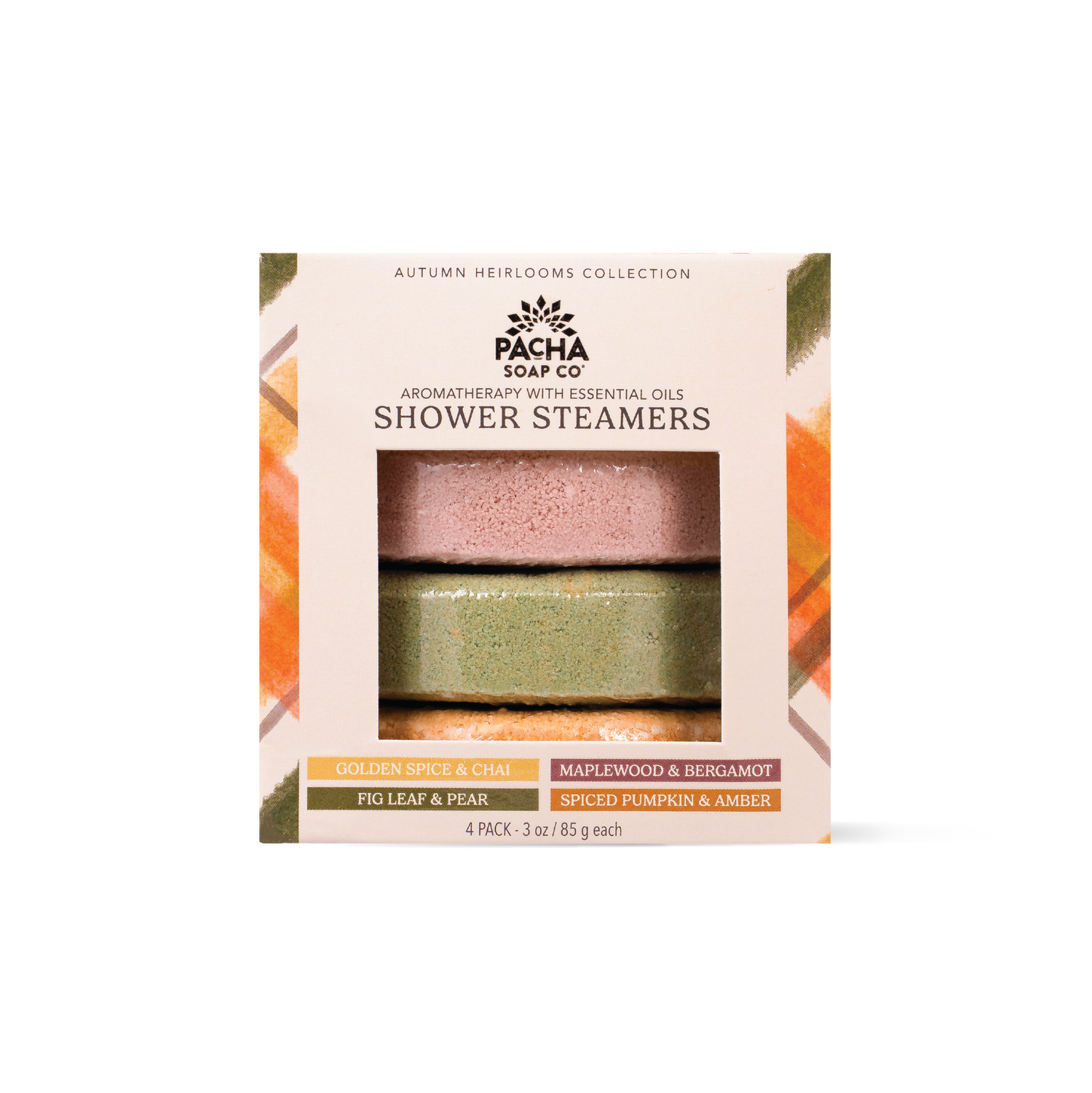 Autumn Heirlooms Collection Shower Steamer Set