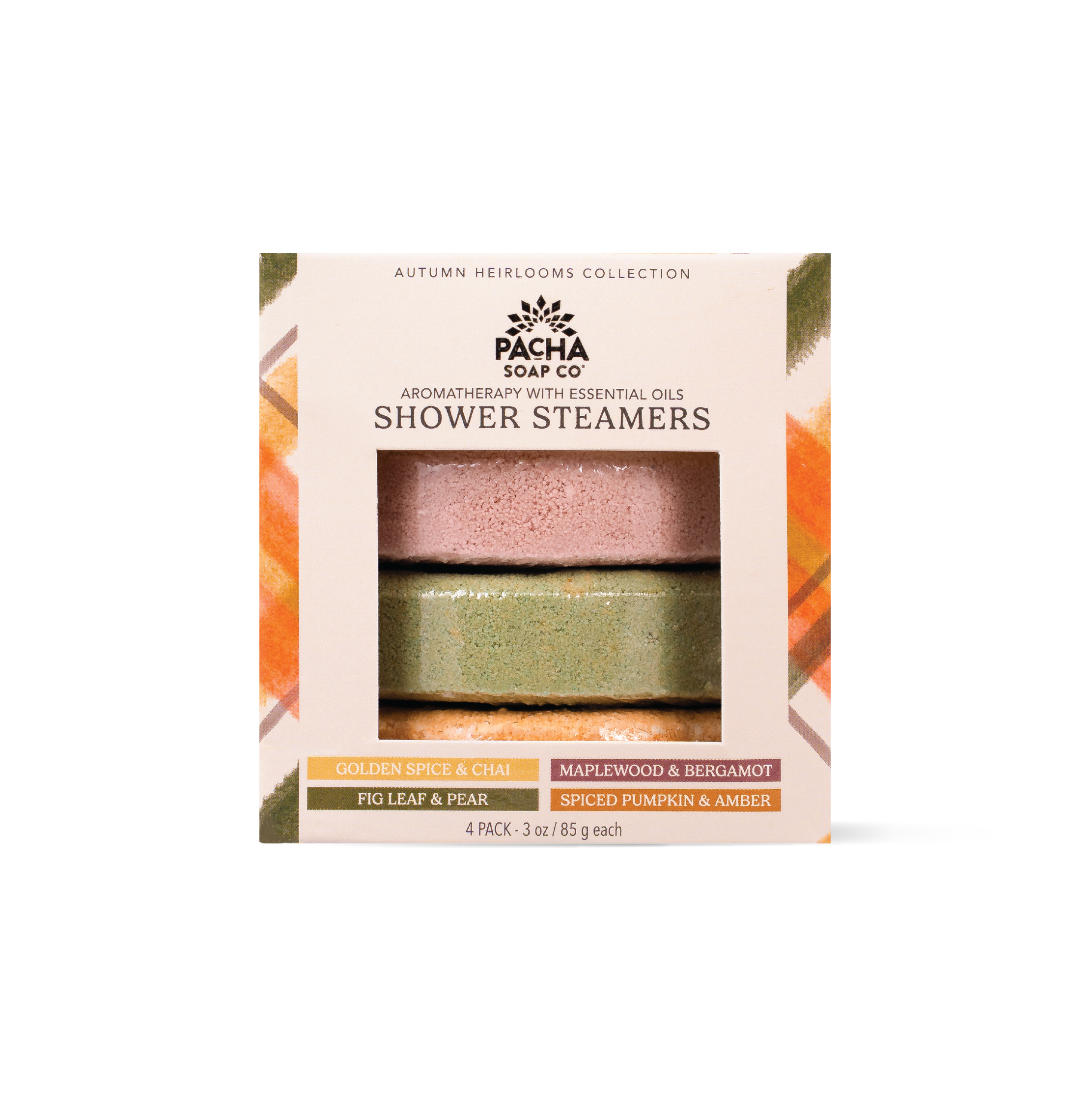 Autumn Heirlooms Collection Shower Steamer Set