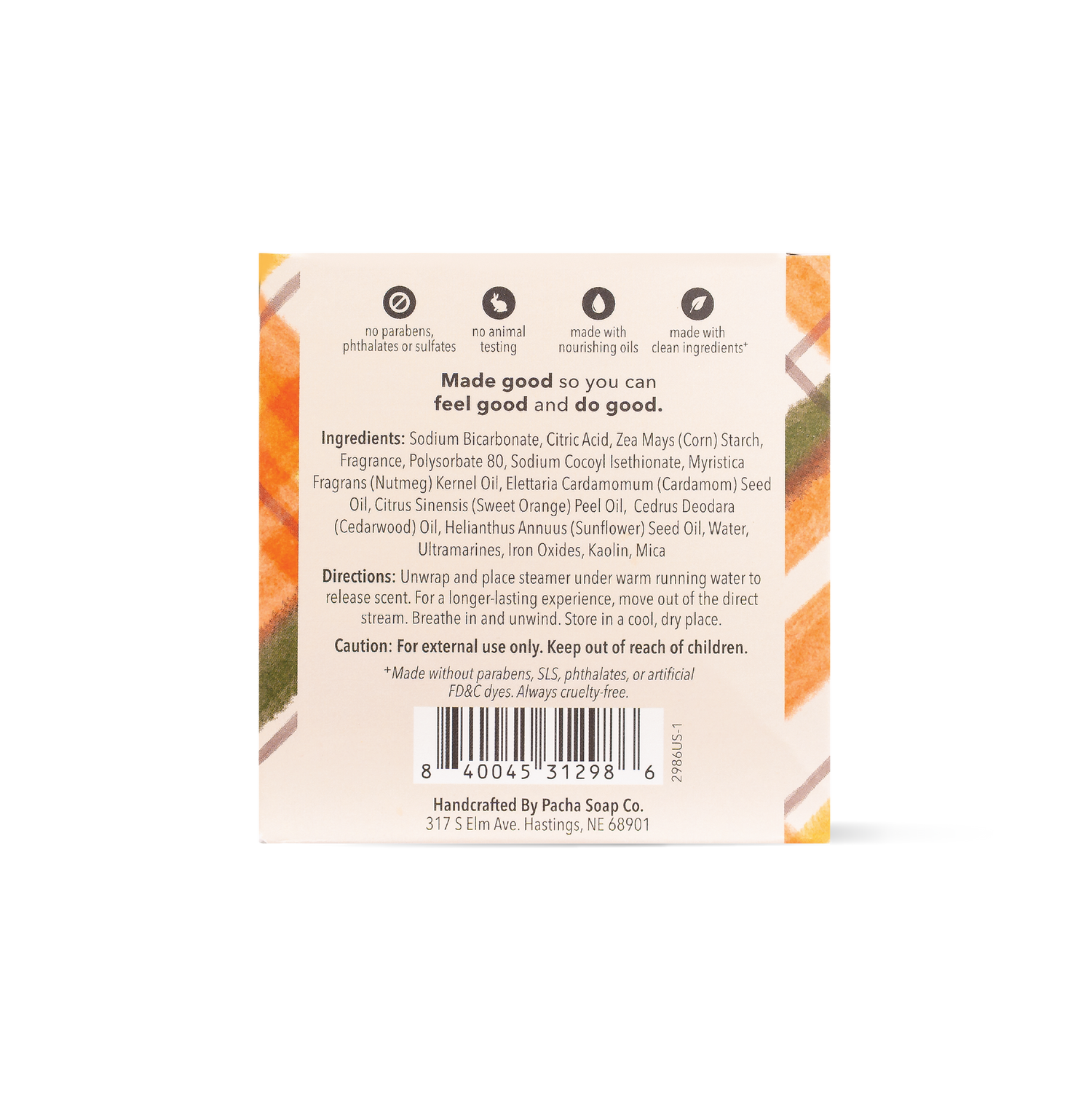 Autumn Heirlooms Collection Shower Steamer Set
