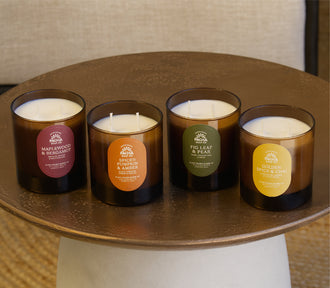 Fig Leaf & Pear Signature Candle, Amber Glass 7.5 oz