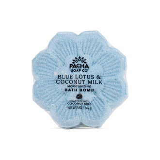 Blue Lotus & Coconut Milk Bath Bomb