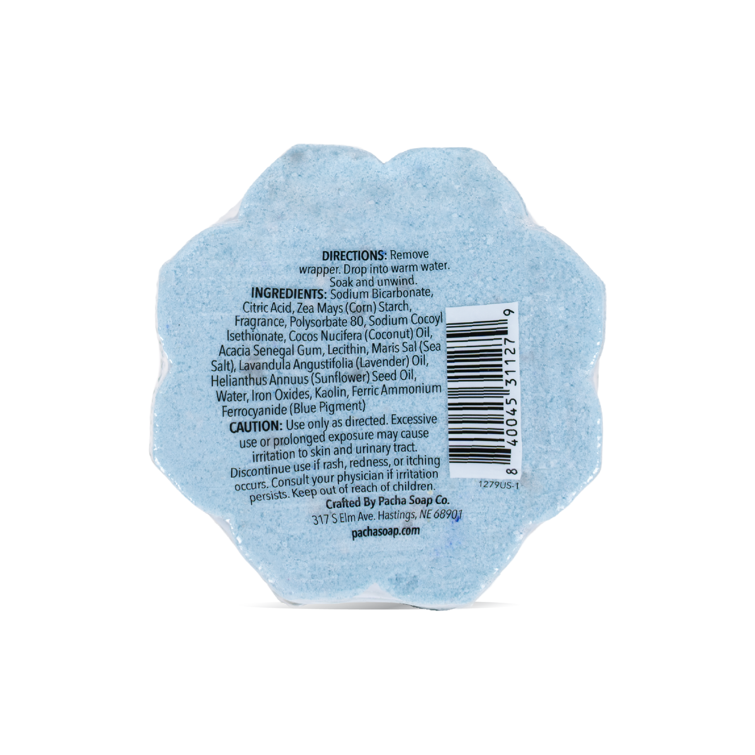 Blue Lotus & Coconut Milk Bath Bomb