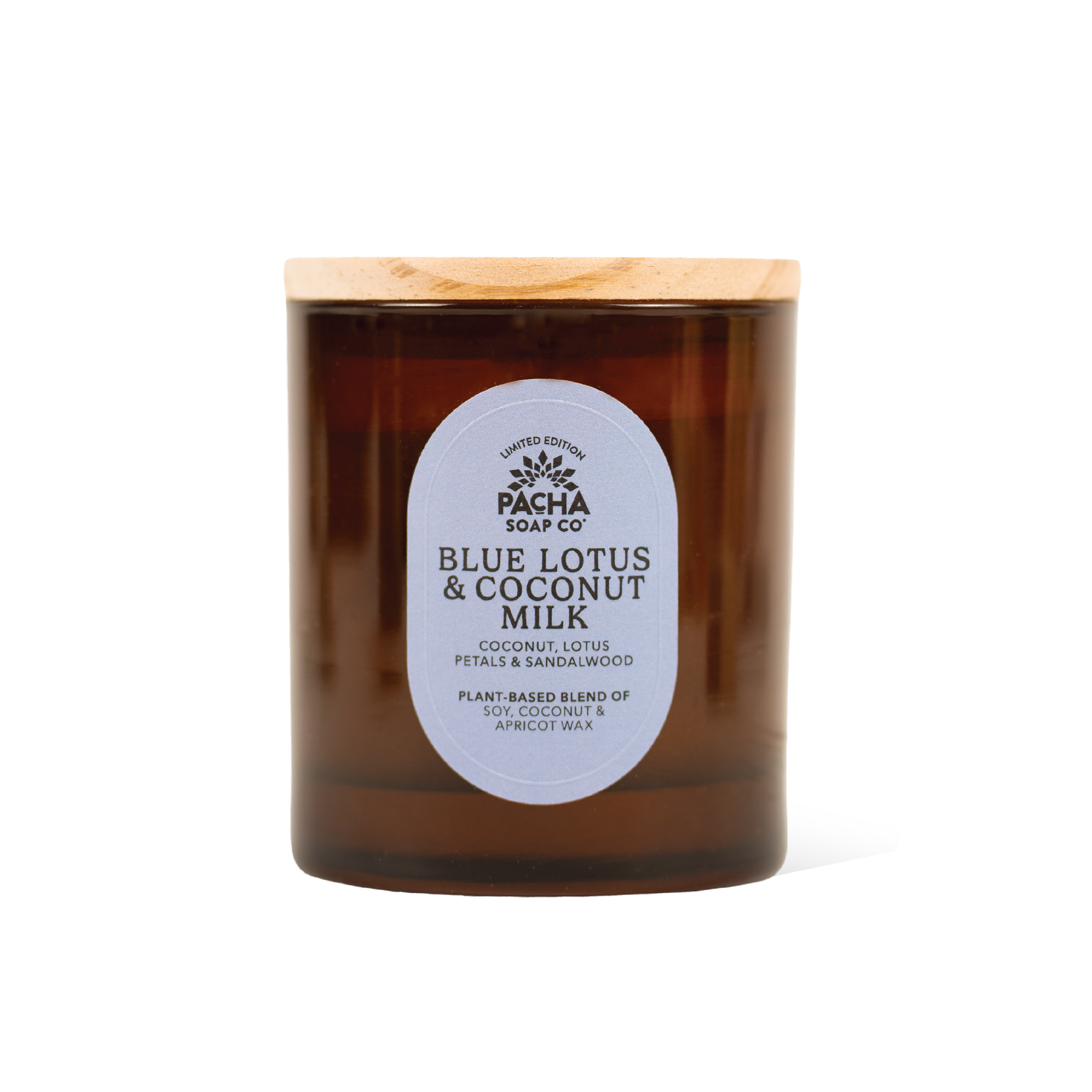 Blue Lotus & Coconut Milk Signature Glass Candle