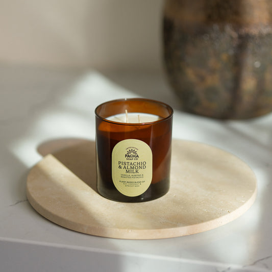 Pistachio & Almond Milk Candle