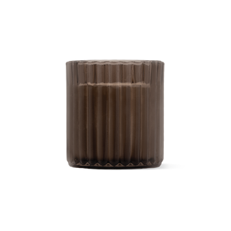 Autumn Cream Candle, Mini Fluted Glass 5 oz