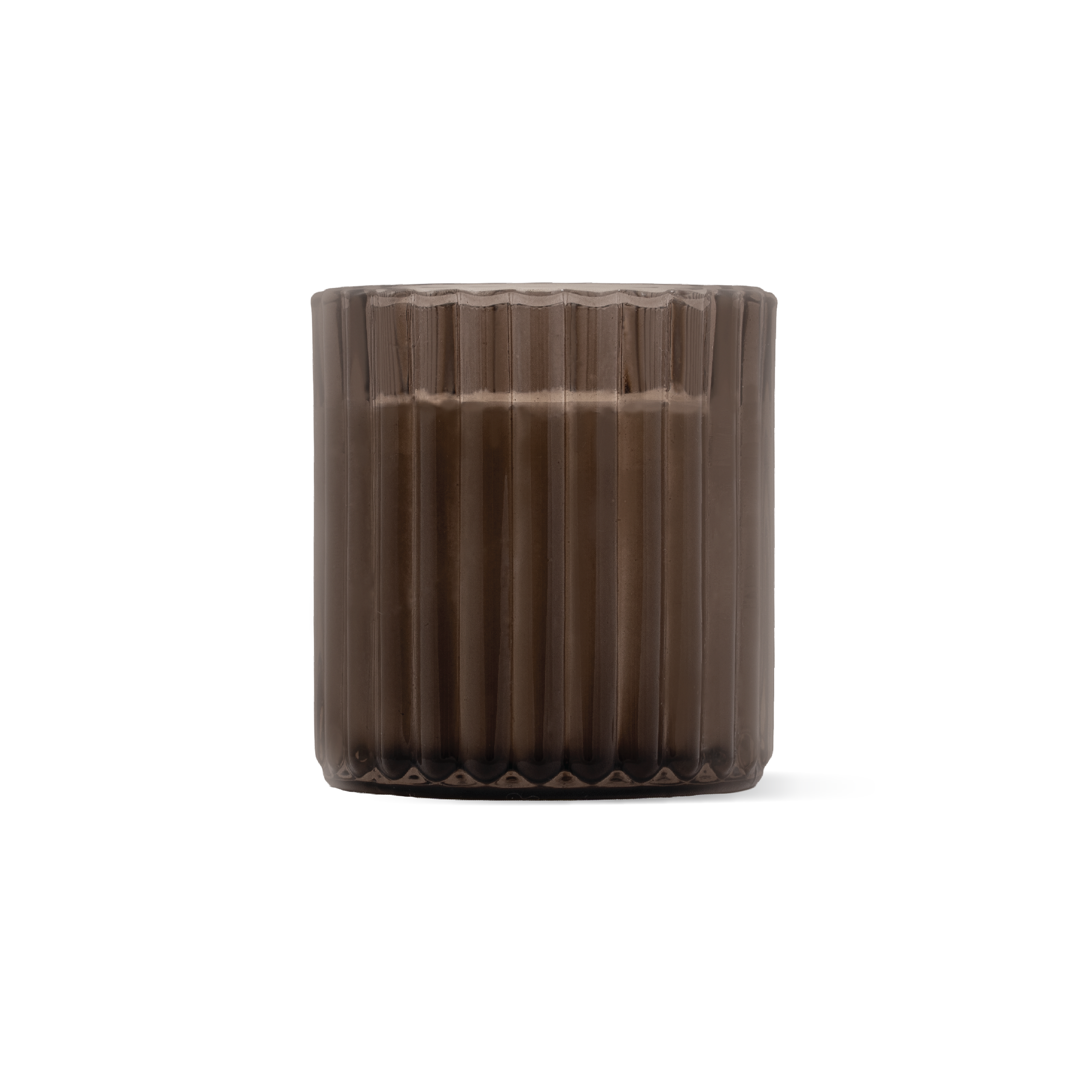 Autumn Cream Candle, Mini Fluted Glass 5 oz