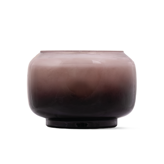 Plum Cognac Candle, Pedestal Glass 12 oz